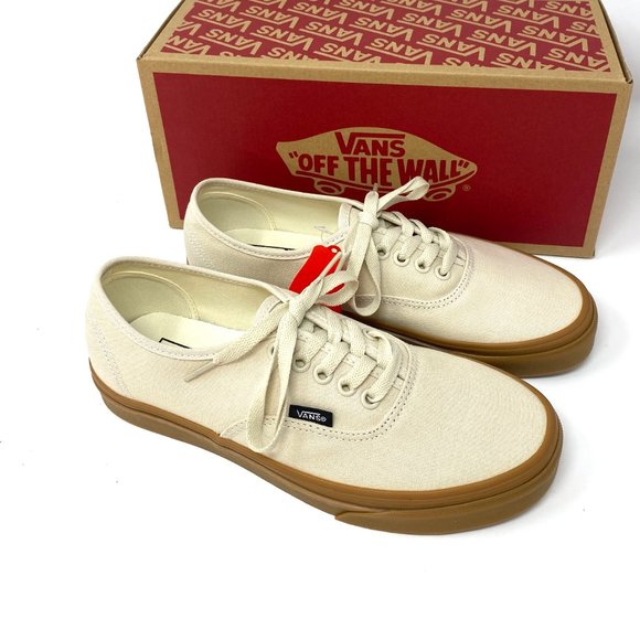 VANS Authentic Gum Canvas Caramel  Men Sneakers - Picture 10 of 15